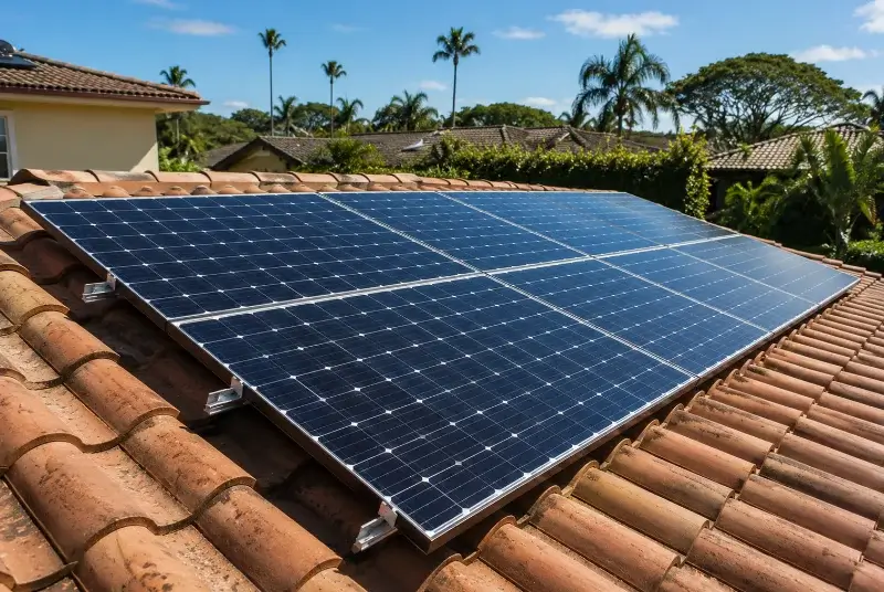 Installation de panneaux solaires à Isturits